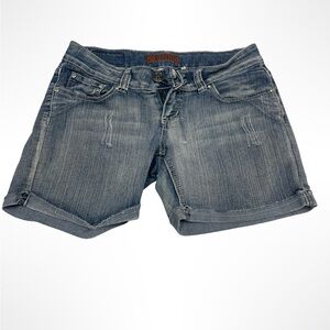Free‎ culture Denim Blue Women's Shorts size 5